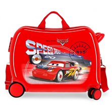 Maleta Infantil Cars Speed Trails 2 Ruedas Multidireccionales