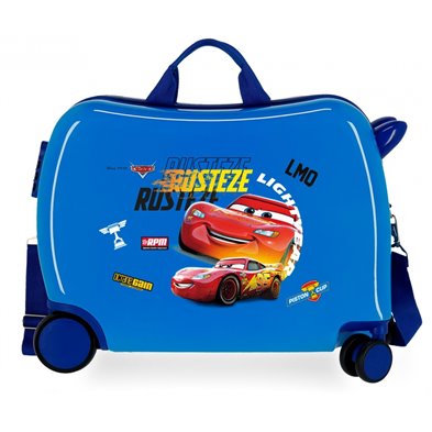 Maleta Infantil Cars Rusteze Lightyear 2 ruedas multidireccionales Azul