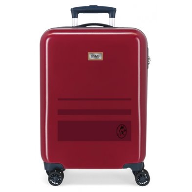 Maleta de cabina EL POTRO Chic rígida 55cm Rojo Granate