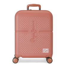 Maleta de cabina Pepe Jeans Laila terracota rígida 55cm