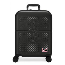 Maleta de cabina Pepe Jeans Laila Negra rígida 55cm