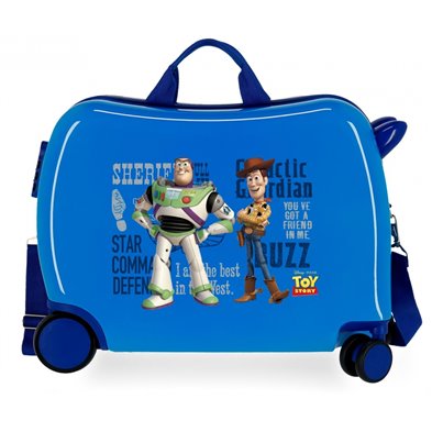 Maleta infantil 2 ruedas multidireccionales Toy Story You´ve got a Friend on me Azul