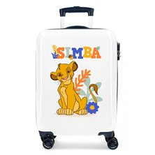 Maleta de cabina Simba Colors rígida 55 cm Blanco