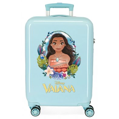 Maleta de cabina Vaiana rígida 55 cm azul