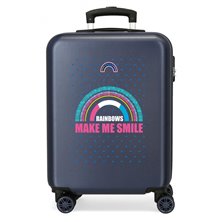 Maleta de cabina Movom Glitter Rainbow Rígida 55cm