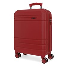 Maleta de cabina Movom Galaxy rígida 55cm burdeos