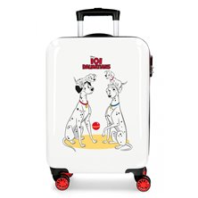 Maleta de cabina Dalmatians Family rígida 55 cm Blanco