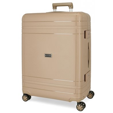 Maleta Mediana Movom Dimension Rígida 66cm Champagne