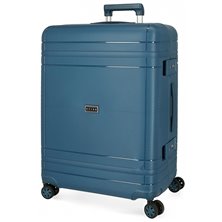 Maleta Mediana Movom Dimension Rígida 66cm Marino
