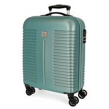 Maleta de cabina Roll Road India Rígida 55cm Turquesa