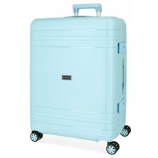 Maleta Mediana Movom Dimension Rígida 66cm Turquesa