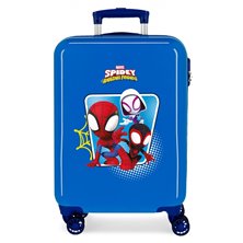 Maleta de cabina spidey Team Up rígida 55 cm azul
