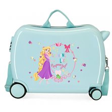 Maleta infantil 2 ruedas multidireccionales Rapunzel Princess Celebration