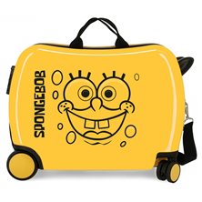 Maleta infantil 2 ruedas multidireccionales Sponge Bob