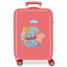 Maleta de cabina Dumbo Coral rígida 55 cm