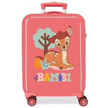 Maleta de cabina Bambi rígida 55 cm coral
