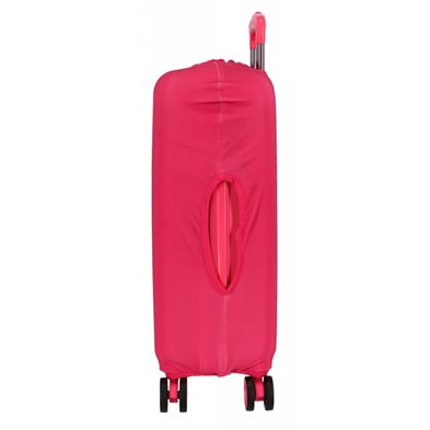 Funda para maleta mediana Minnie fucsia