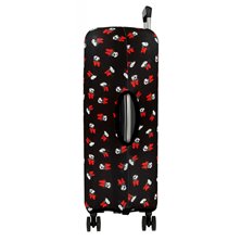 Funda para maleta mediana Minnie negra