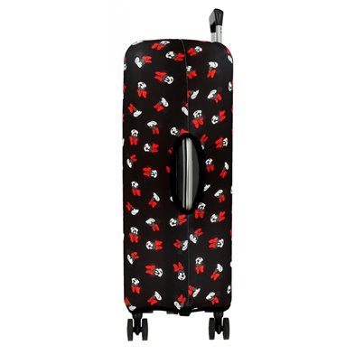 Funda para maleta mediana Minnie negra