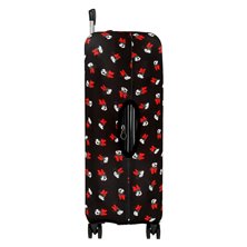 Funda para maleta mediana Minnie negra