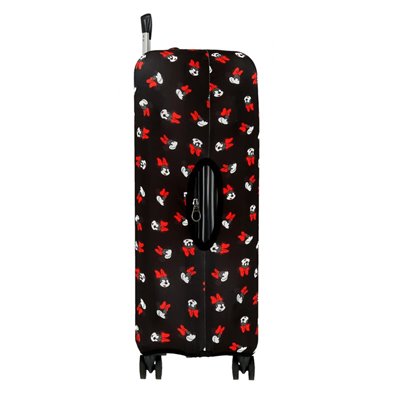 Funda para maleta mediana Minnie negra