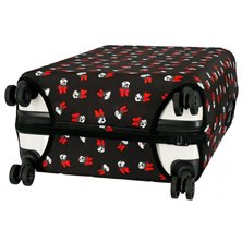 Funda para maleta mediana Minnie negra