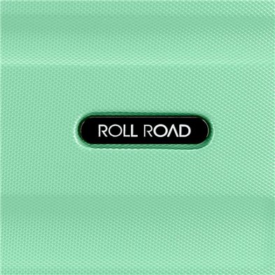 Maleta Grande Rígida 75cm Roll Road Flex Turquesa