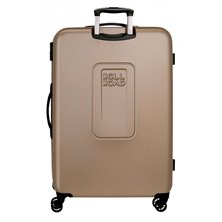 Maleta Grande Roll Road Camboya Rígida 78cm Champagne