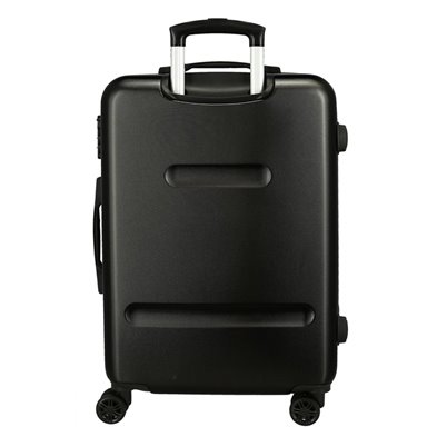 Maleta Mediana Star Wars The Mandalorian rígida 68cm Negro
