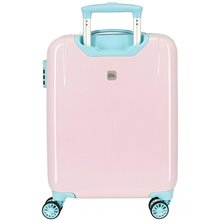 Maleta de cabina Hello Kitty wink rígida 55cm Rosa claro