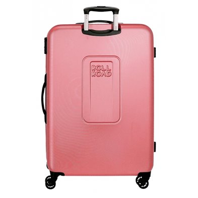 Maleta Mediana Roll Road Camboya Rígida 68cm Rosa