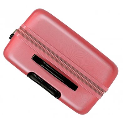 Maleta Mediana Roll Road Camboya Rígida 68cm Rosa