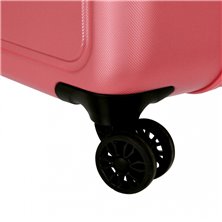 Maleta Mediana Roll Road Camboya Rígida 68cm Rosa