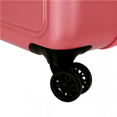 Maleta Mediana Roll Road Camboya Rígida 68cm Rosa