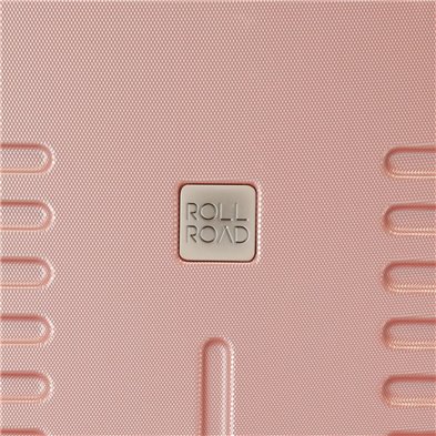 Maleta Mediana Roll Road India rígida 70cm Nude