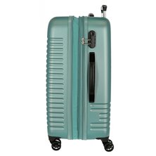 Maleta Mediana Roll Road India rígida 70cm Turquesa