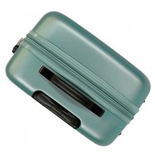 Maleta Mediana Roll Road India rígida 70cm Turquesa