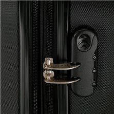 Maleta Mediana Roll Road Camboya Rígida 68cm Negro