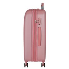 Maleta Mediana Movom Riga Rígida 70cm Rosa