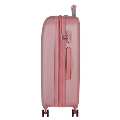 Maleta Mediana Movom Riga Rígida 70cm Rosa