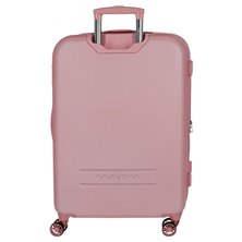 Maleta Mediana Movom Riga Rígida 70cm Rosa