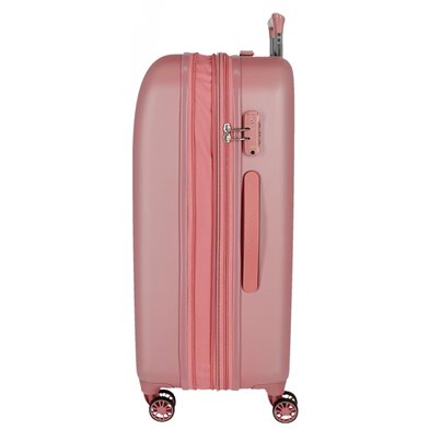 Maleta Mediana Movom Riga Rígida 70cm Rosa