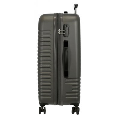 Maleta Mediana Roll Road India rígida 70cm Antracita