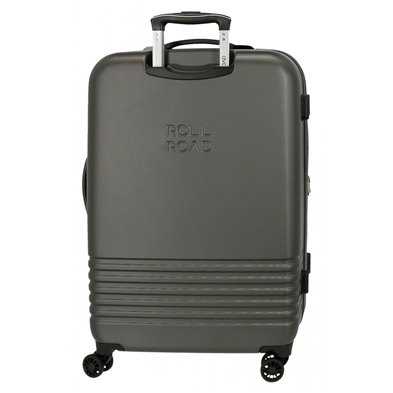 Maleta Mediana Roll Road India rígida 70cm Antracita