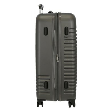 Maleta Mediana Roll Road India rígida 70cm Antracita
