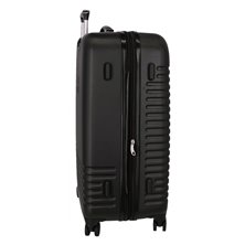 Maleta Mediana Roll Road India rígida 70cm Negro
