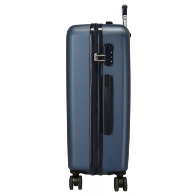 Maleta Mediana Movom Balls rígida 65cm denim