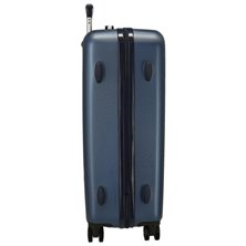 Maleta Mediana Movom Balls rígida 65cm denim