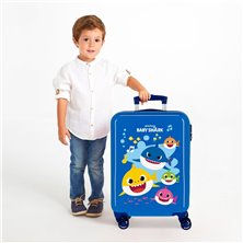 Maleta de Cabina Baby Shark Rígida 55cm Ocean Sharks