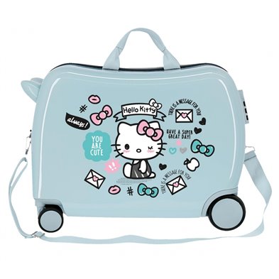 Maleta Infantil HELLO KITTY You are Cute con 2 ruedas multidireccionales